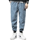 Custom Clothing Factory China Men'S Casual Corduroy Trousers Long Pants With Drawstring