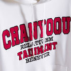 260gsm College Velvet Custom Embroidered Hoodies With Letters